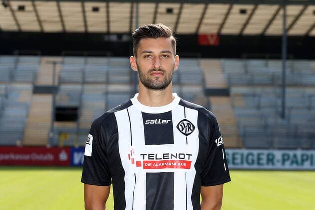 Neuzugang Torben Rehfeldt ( VfR Aalen ), Fussball, GER, 3.Liga, Portraettermin 2017 2018, VfR Aalen, 14.07.2017, Aalen Copyright: xLangerx xEibner-Pressefotox EP_HLR
