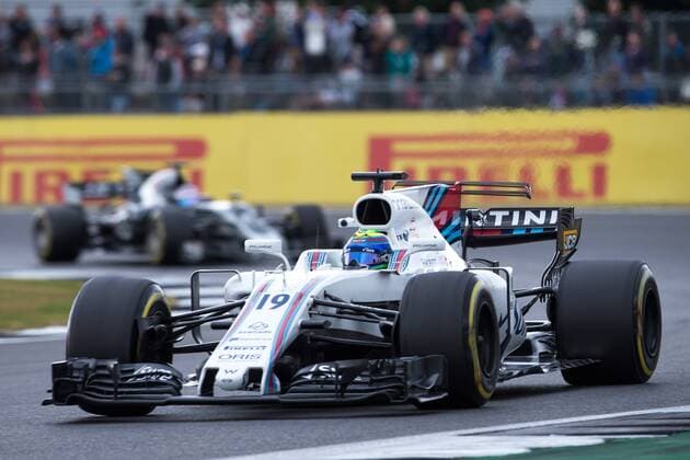 July 14th 2017, Silverstone, Northamptonshire, England; British Formula One Grand Prix, Free Practice; Williams Martini Racingdriver Felipe Massa during first practice xTimxWilliamsx  ActionPlus11901128
