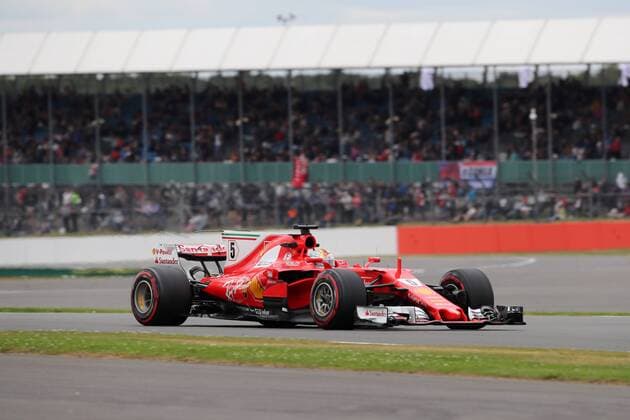 British Grand Prix, Silverstone 13 - 16 July 2017 14.07.2017 - Free Practice 2, Sebastian Vettel (GER) Scuderia Ferrari SF70H 