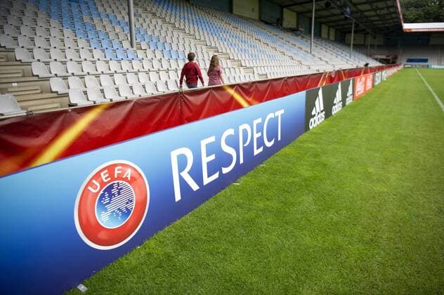 14-07-2017 VOETBAL: UEFA EURO EM Europameisterschaft Fussball 2017: DOETICHEM logo, reclamebord, uitingen Foto: SCS Michel Utrecht xVIxVIxImagesx xSoenarxChamidxsportfotografiexIVx 8217757