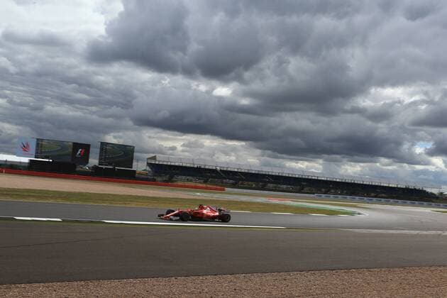 Bilder des Tages - SPORT July 14th 2017, Silverstone, Northamptonshire, England; British Formula One Grand Prix, Free Practice; Sebastian Vettel - Scuderia Ferrari SF70H xOctanex  ActionPlus11901509