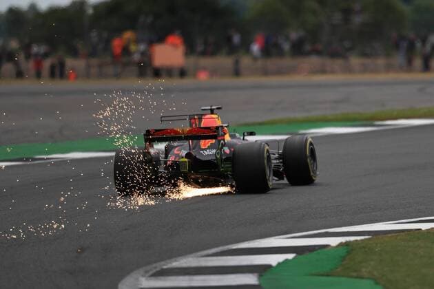 July 14th 2017, Silverstone, Northamptonshire, England; British Formula One Grand Prix, Free Practice; Daniel Ricciardo - Red Bull Racing RB13 xOctanex  ActionPlus11901518