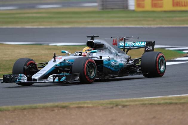 July 14th 2017, Silverstone, Northamptonshire, England; British Formula One Grand Prix, Free Practice; Lewis Hamilton - Mercedes AMG Petronas F1 W08 EQ Energy+ xOctanex  ActionPlus11901528
