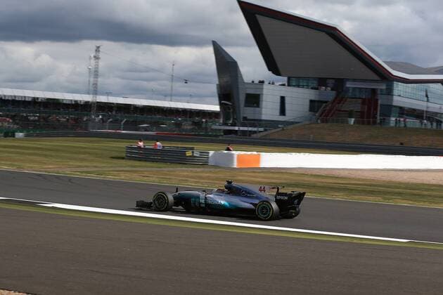 July 14th 2017, Silverstone, Northamptonshire, England; British Formula One Grand Prix, Free Practice; Lewis Hamilton - Mercedes AMG Petronas F1 W08 EQ Energy+ xOctanex  ActionPlus11901501