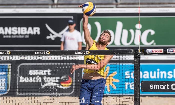 smart Beach Tour 2017 - Supercup Binz am 15.07.2017 Manuel Harms (TSV Georgii Allianz Stuttgart); smart Beach Tour 2017 - Supercup Binz am 15.07.2017, Binz. xPWx