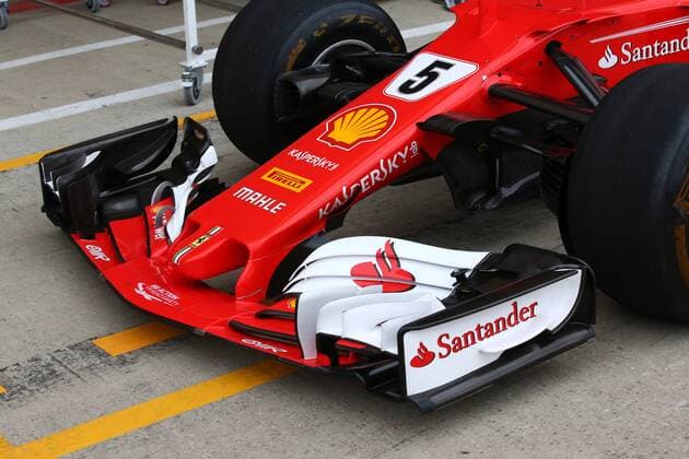 British Grand Prix, Silverstone 13 - 16 July 2017 15.07.2017 - Scuderia Ferrari SF70H, detail 