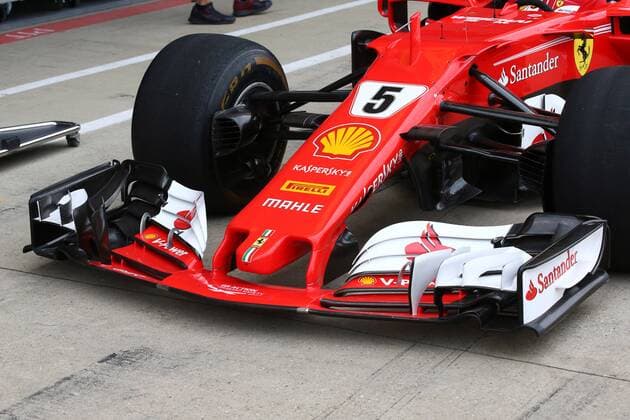 British Grand Prix, Silverstone 13 - 16 July 2017 15.07.2017 - Scuderia Ferrari SF70H, detail 