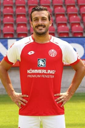 GIULIO DONATI 1. FSV MAINZ 05 FUSSBALL, GER, 1.BL, PORTRAETTERMIN 2017 2018, 