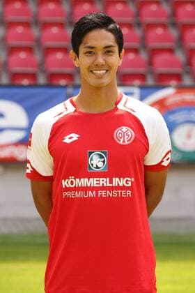 YOSHINORI MUTO 1. FSV MAINZ 05 FUSSBALL, GER, 1.BL, PORTRAETTERMIN 2017 2018, 