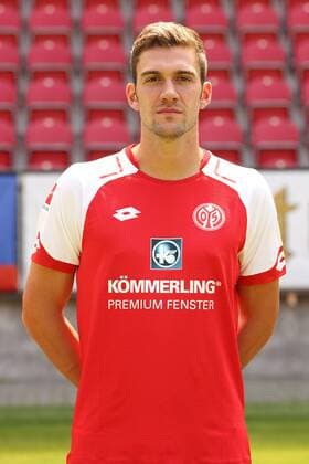 STEFAN BELL 1. FSV MAINZ 05 FUSSBALL, GER, 1.BL, PORTRAETTERMIN 2017 2018, 