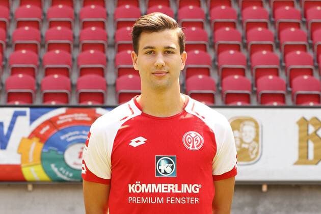 MARIN SVERKO 1. FSV MAINZ 05 FUSSBALL, GER, 1.BL, PORTRAETTERMIN 2017 2018, 