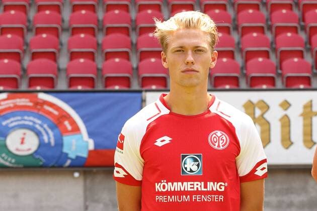VIKTOR FISCHER 1. FSV MAINZ 05 FUSSBALL, GER, 1.BL, PORTRAETTERMIN 2017 2018, 
