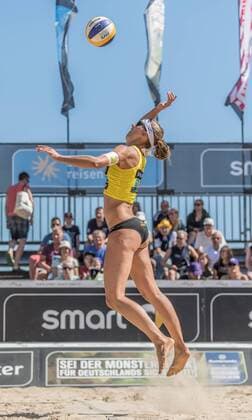 smart Beach Tour 2017 - Supercup Binz am 15.07.2017 Stefanie Schwaiger (AUT); smart Beach Tour 2017 - Supercup Binz am 15.07.2017, Binz. xPWx