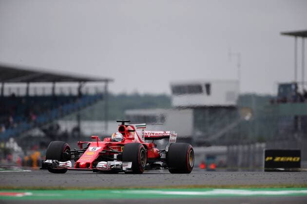 British Grand Prix, Silverstone 13 - 16 July 2017 15.07.2017 - Free Practice 3, Sebastian Vettel (GER) Scuderia Ferrari SF70H 