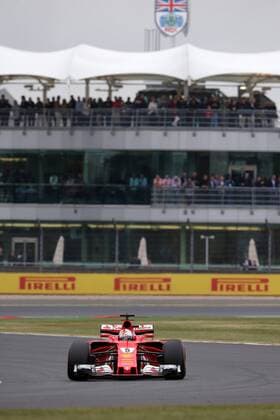 British Grand Prix, Silverstone 13 - 16 July 2017 15.07.2017 - Free Practice 3, Sebastian Vettel (GER) Scuderia Ferrari SF70H 