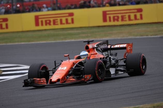 British Grand Prix, Silverstone 13 - 16 July 2017 15.07.2017 - Free Practice 3, Fernando Alonso (ESP) McLaren MCL32 