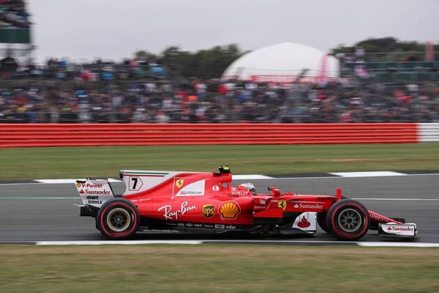 British Grand Prix, Silverstone 13 - 16 July 2017 15.07.2017 - Free Practice 3, Kimi Raikkonen (FIN) Scuderia Ferrari SF70H 