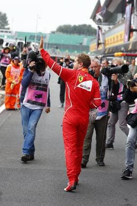 Motorsports: FIA Formula One World Championship WM Weltmeisterschaft 2017, Grand Prix of Great Britain, 5 Sebastian Vettel (GER, Scuderia Ferrari), Silverstone Great Britain xHOCHxZWEIx