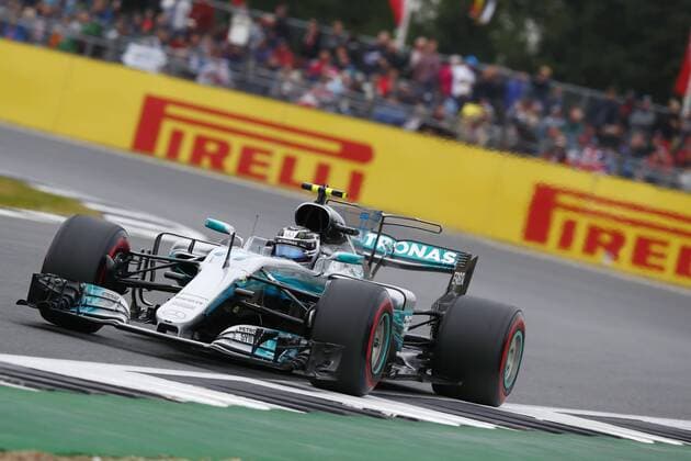 Motorsports: FIA Formula One World Championship WM Weltmeisterschaft 2017, Grand Prix of Great Britain, 77 Valtteri Bottas (FIN, Mercedes AMG Petronas F1 Team), Silverstone Great Britain xHOCHxZWEIx