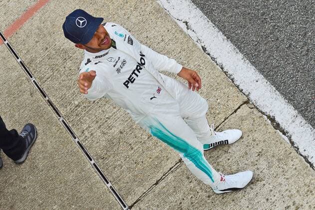 Lewis Hamilton (GB 44), Mercedes AMG Petronas Motorsport, Grosser Preis von England 2017,Qualifying, Motorsport, Formel 1, 15.07.2017, Silverstone Copyright: xAndre Eibner-Pressefotox EP_JAE