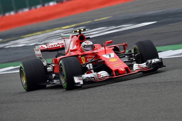 Kimi Raikkonen (FIN 7), Scuderia Ferrari, Grosser Preis von England 2017,Qualifying, Motorsport, Formel 1, 15.07.2017, Silverstone Copyright: xAndre Eibner-Pressefotox EP_JAE