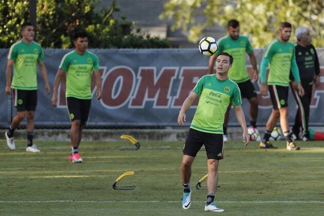 Mexican National soccer team s player Erick Torres during a training of the team held at Trinity University in San Antonio, Texas, USA on 15 July 2017. Mexico will face Curazao in the Golden Cup 2017. MEXICO TRAINING !ACHTUNG: NUR REDAKTIONELLE NUTZUNG!  Copyright: xJosexMendezx JME02 20170715-636357424044924566