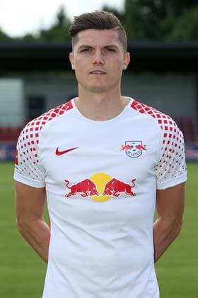 RB Leipzig Teamfotos Fussball Saison 2017-18 Leipzig, 15.07.2017, Fußball, DFL, GER, Porträttermin 2017 2018. , RB LEIPZIG , Im Bild: Marcel Sabitzer. ,