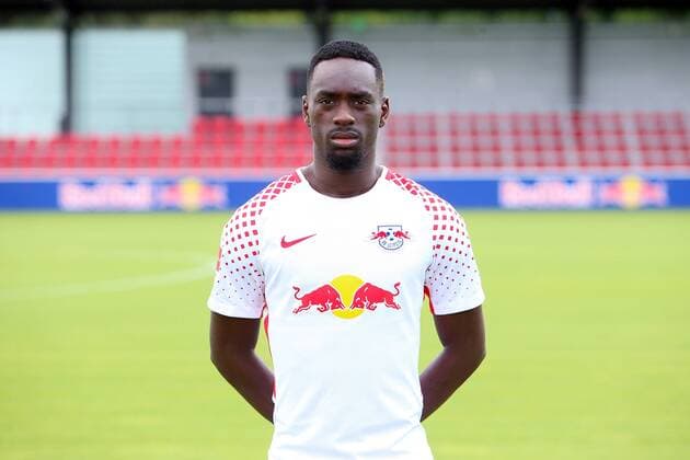 RB Leipzig Fussball Saison 2017-18 Leipzig, 15.07.2017, Fußball, DFL, GER, Porträttermin 2017 2018. , RB LEIPZIG , Im Bild: Jean - Kevin Augustin. ,