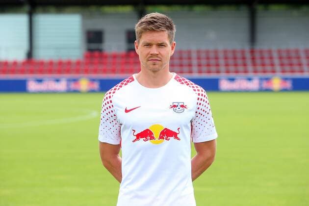 RB Leipzig Fussball Saison 2017-18 Leipzig, 15.07.2017, Fußball, DFL, GER, Porträttermin 2017 2018. , RB LEIPZIG , Im Bild: Dominik Kaiser. ,
