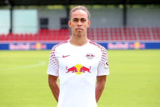 RB Leipzig Fussball Saison 2017-18 Leipzig, 15.07.2017, Fußball, DFL, GER, Porträttermin 2017 2018. , RB LEIPZIG , Im Bild: Yussuf Poulsen. ,