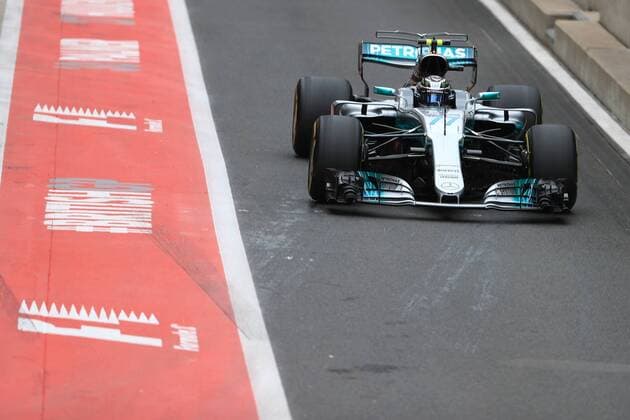 July 15th 2017, Silverstone, Northamptonshire, England; British Formula One Grand Prix, qualification sessions day; Valtteri Bottas - Mercedes AMG Petronas F1 W08 EQ Energy+ xOctanex  ActionPlus11901861
