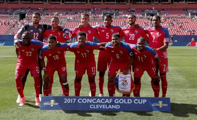 Panama s starting line up poses prior to the Concacaf Gold Cup match against Martinique at First Energy Stadium in Cleveland Ohio, USA on 15 June 2017. PANAMA VS MARTINQUE !ACHTUNG: NUR REDAKTIONELLE NUTZUNG!  Copyright: xMARKxLYONSx ML05 20170716-636357649180216828