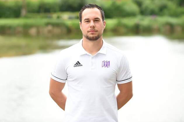 Fußball 3. Liga, Porträttermin 2017 2018, Porträttermin VfL Osnabrück am 14.07.2017 im See und Sporthotel in Ankum Physiotherapeut Lennart Bartling (Osnabrueck) MT