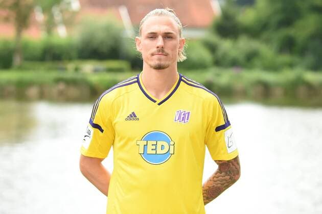 Fußball 3. Liga, Porträttermin 2017 2018, Porträttermin VfL Osnabrück am 14.07.2017 im See und Sporthotel in Ankum Torwart Tim Paterok (Osnabrueck) MT