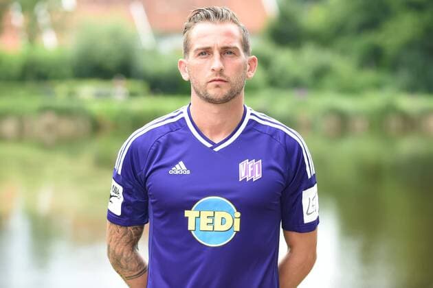 Fußball 3. Liga, Porträttermin 2017 2018, Porträttermin VfL Osnabrück am 14.07.2017 im See und Sporthotel in Ankum Marc Heider (Osnabrueck) MT