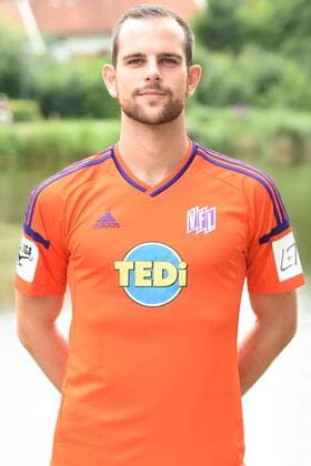 Fußball 3. Liga, Porträttermin 2017 2018, Porträttermin VfL Osnabrück am 14.07.2017 im See und Sporthotel in Ankum Torwart Marius Gersbeck (Osnabrueck) MT