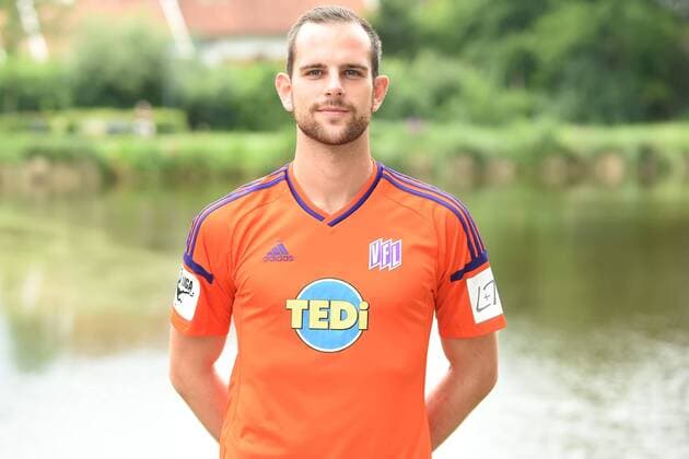 Fußball 3. Liga, Porträttermin 2017 2018, Porträttermin VfL Osnabrück am 14.07.2017 im See und Sporthotel in Ankum Torwart Marius Gersbeck (Osnabrueck) MT