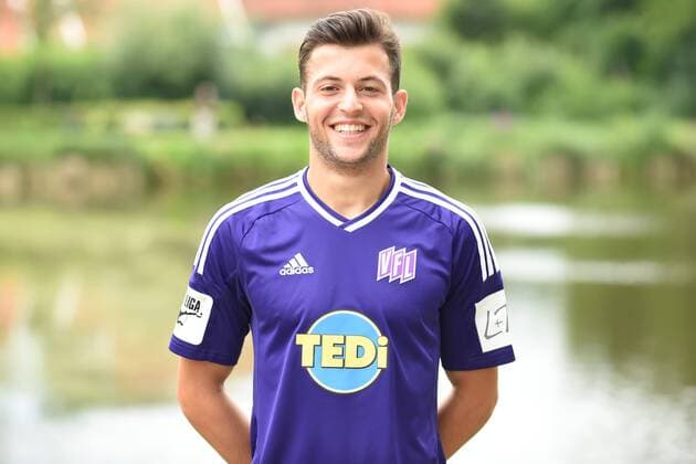 Fußball 3. Liga, Porträttermin 2017 2018, Porträttermin VfL Osnabrück am 14.07.2017 im See und Sporthotel in Ankum Kamer Krasniqi (Osnabrueck) MT