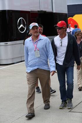 British Grand Prix, Silverstone 13 - 16 July 2017 16.07.2017 - Woody Harrelson (USA) Actor. 