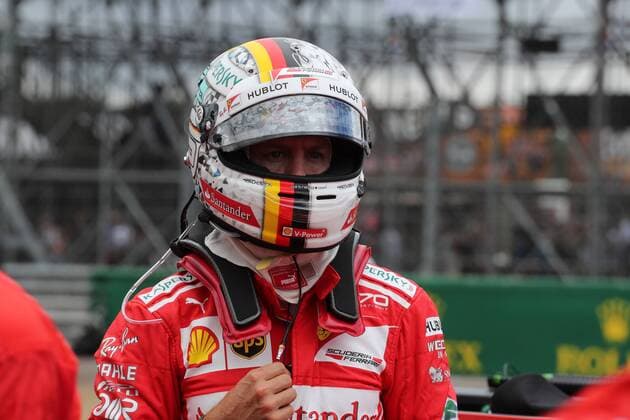 British Grand Prix, Silverstone 13 - 16 July 2017 16.07.2017 - Race, Sebastian Vettel (GER) Scuderia Ferrari SF70H 