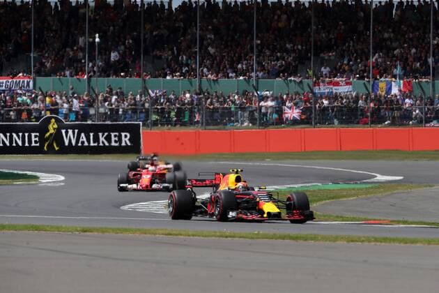 British Grand Prix, Silverstone 13 - 16 July 2017 16.07.2017 - Race, Max Verstappen (NED) Red Bull Racing RB13 