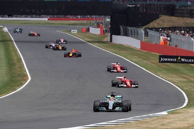 British Grand Prix, Silverstone 13 - 16 July 2017 16.07.2017 - Race, Lewis Hamilton (GBR) Mercedes AMG F1 W08 