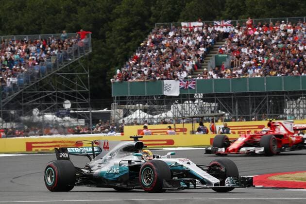 Motorsports: FIA Formula One World Championship WM Weltmeisterschaft 2017, Grand Prix of Great Britain, 44 Lewis Hamilton (GBR, Mercedes AMG Petronas F1 Team), Silverstone Great Britain xHOCHxZWEIx