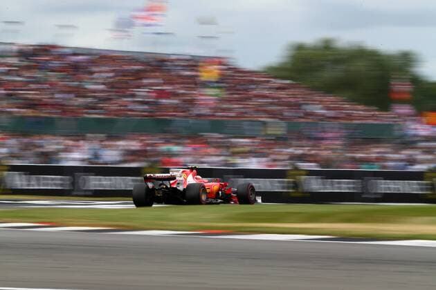 British Grand Prix, Silverstone 13 - 16 July 2017 16.07.2017 - Race, Kimi Raikkonen (FIN) Scuderia Ferrari SF70H