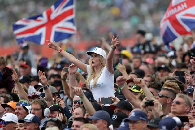 British Grand Prix, Silverstone 13 - 16 July 2017 16.07.2017 - Race, Fans 