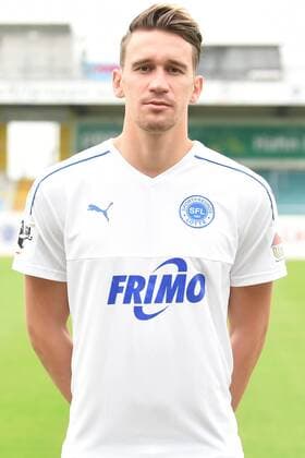 Fußball 3. Liga, Porträttermin 2017 2018 Sportfreunde Lotte am 16.07.2017 im Frimo Stadion in Lotte Matthias Rahn (Lotte) MT