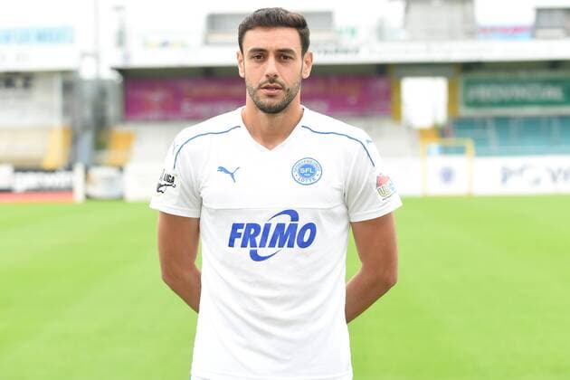 Fußball 3. Liga, Porträttermin 2017 2018 Sportfreunde Lotte am 16.07.2017 im Frimo Stadion in Lotte Hamadi Al Ghaddioui (Lotte) MT
