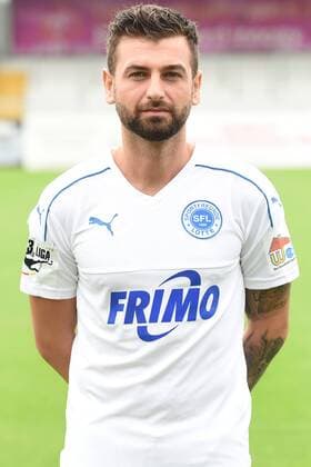 Fußball 3. Liga, Porträttermin 2017 2018 Sportfreunde Lotte am 16.07.2017 im Frimo Stadion in Lotte Kevin Pires-Rodrigues (Lotte) MT