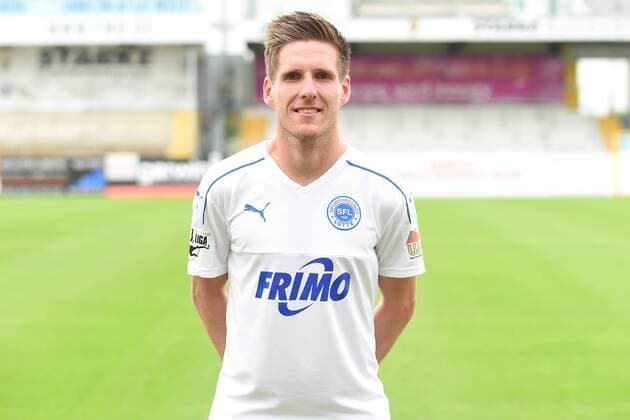 Fußball 3. Liga, Porträttermin 2017 2018 Sportfreunde Lotte am 16.07.2017 im Frimo Stadion in Lotte Michael Hohnstedt (Lotte) MT