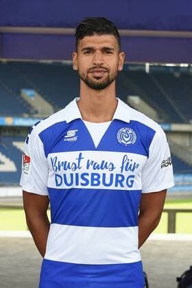 Fußball 2. Bundesliga Offizieller Fototermin MSV Duisburg am 15.07.2017 in der Schauinsland-Reisen-Arena in Duisburg Enis Hajri ( Duisburg ) xRx